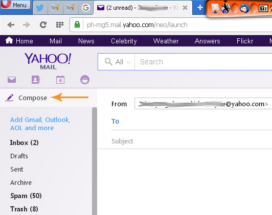 yahoo mail not sending on mac